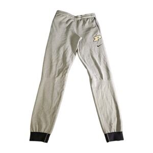 Nike Purdue Boilermakers Sweat Pants Gray Men's Small